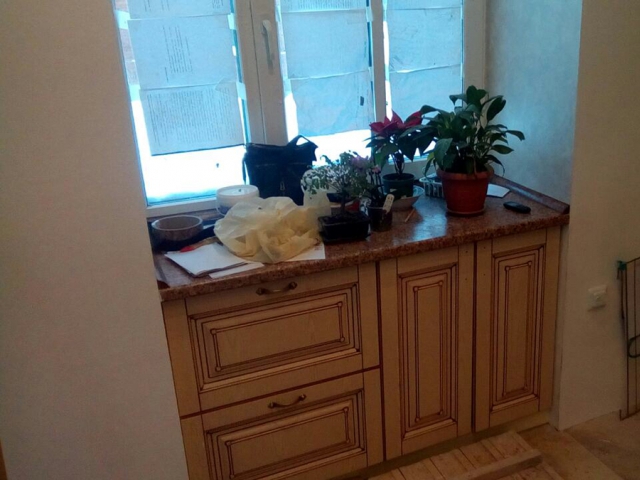 Кухня патина ясень