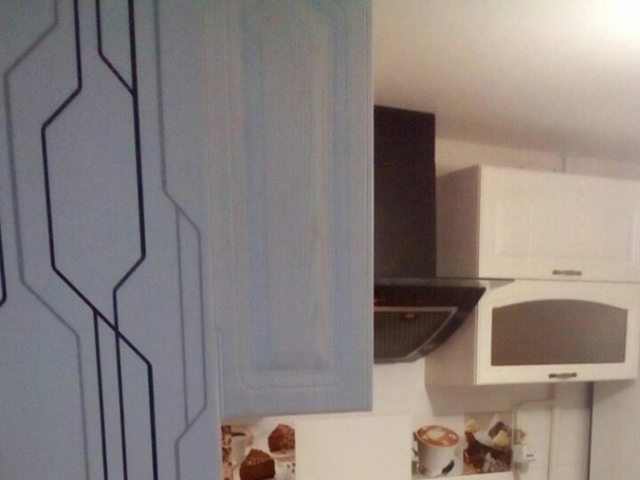 Кухня патина ясень молочный